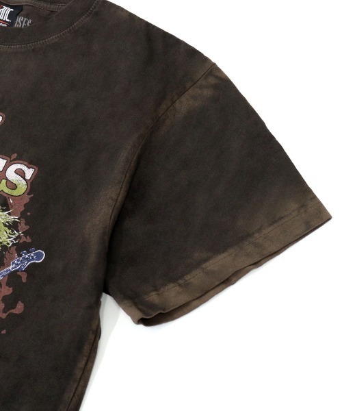 STYLISE（スタイライズ）の「【giant Vintage】GUNS N ROSES SKELTONS LIVE / ブラウン [12160760]（Tシャツ/カットソー・メンズ・ブラウン・M/L/XL）」の6枚目の写真