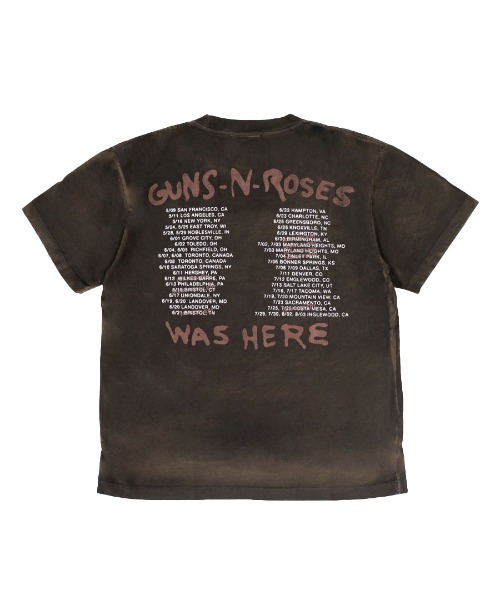 STYLISE（スタイライズ）の「【giant Vintage】GUNS N ROSES SKELTONS LIVE / ブラウン [12160760]（Tシャツ/カットソー・メンズ・ブラウン・M/L/XL）」の4枚目の写真