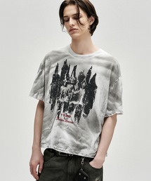 NOT4NERD（ノットフォーナード）の「NOT4NERD/ノットフォーナード/Candle Residue Oil Washed Loose Cropped T-Shirts（Tシャツ/カットソー）」