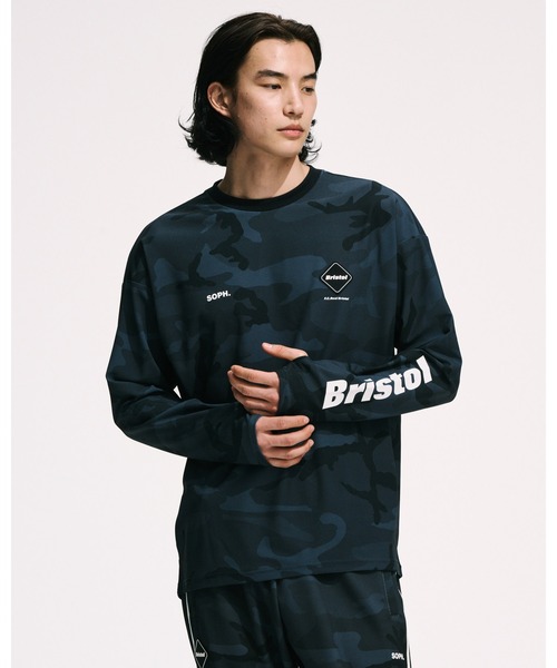 F.C.Real Bristol(エフシーレアルブリストル)の「L/S ATHLETIC TOP(Tシャツ/カットソー・メンズ・ピンク/カモフラージュ/ブラック・XX-LARGE/X-LARGE/LARGE/MEDIUM/SMALL)」の4枚目の写真