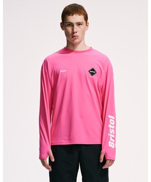 F.C.Real Bristol(エフシーレアルブリストル)の「L/S ATHLETIC TOP(Tシャツ/カットソー・メンズ・ピンク/カモフラージュ/ブラック・XX-LARGE/X-LARGE/LARGE/MEDIUM/SMALL)」の5枚目の写真