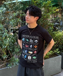 Vintage Like Mineral Graphic T-Shirt - ヴィンテージライクミネラルグラフィックTシャツ