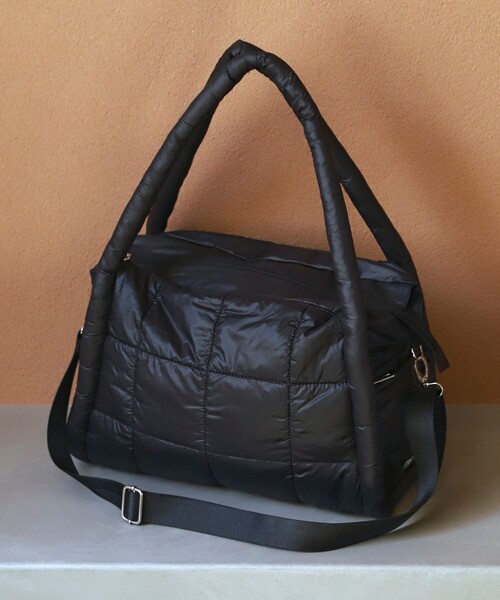 OUTDOOR PRODUCTS(アウトドアプロダクツ)の「OUTDOOR PRODUCTS/アウトドアプロダクツ × Firsthand 別注 ライトキルト 2WAYトートバッグ(トートバッグ・レディース・ピンク/ブラック/ベージュ・ONE SIZE)」の22枚目の写真