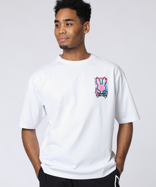 Psycho Bunny(サイコバニー)の「ポップアート バックプリントTシャツ(Tシャツ/カットソー・メンズ・ブラック/ホワイト・SMALL/MEDIUM/LARGE/X-LARGE)」の2枚目の写真