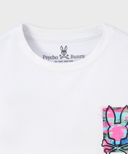 Psycho Bunny(サイコバニー)の「ポップアート バックプリントTシャツ(Tシャツ/カットソー・メンズ・ブラック/ホワイト・SMALL/MEDIUM/LARGE/X-LARGE)」の8枚目の写真