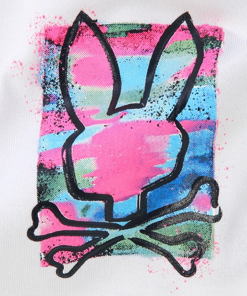 Psycho Bunny(サイコバニー)の「ポップアート バックプリントTシャツ(Tシャツ/カットソー・メンズ・ブラック/ホワイト・SMALL/MEDIUM/LARGE/X-LARGE)」の9枚目の写真
