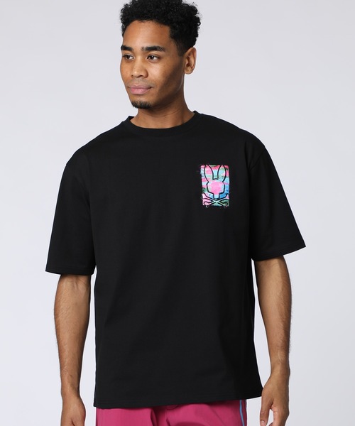 Psycho Bunny(サイコバニー)の「ポップアート バックプリントTシャツ(Tシャツ/カットソー・メンズ・ブラック/ホワイト・SMALL/MEDIUM/LARGE/X-LARGE)」の12枚目の写真