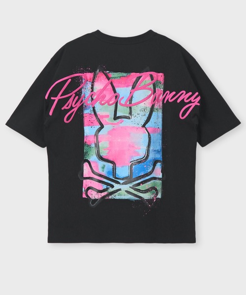 Psycho Bunny(サイコバニー)の「ポップアート バックプリントTシャツ(Tシャツ/カットソー・メンズ・ブラック/ホワイト・SMALL/MEDIUM/LARGE/X-LARGE)」の15枚目の写真
