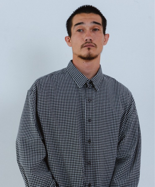 THE BOLDMAN（ザ ボールドマン）の「Loose Wide Shirts / ルーズワイドシャツ（シャツ/ブラウス・メンズ・ブルー/ホワイト/ブラック/ピンク・LARGE/MEDIUM）」の5枚目の写真