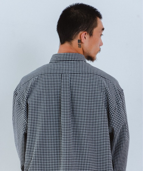 THE BOLDMAN（ザ ボールドマン）の「Loose Wide Shirts / ルーズワイドシャツ（シャツ/ブラウス・メンズ・ブルー/ホワイト/ブラック/ピンク・LARGE/MEDIUM）」の7枚目の写真