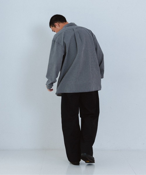 THE BOLDMAN（ザ ボールドマン）の「Loose Wide Shirts / ルーズワイドシャツ（シャツ/ブラウス・メンズ・ブルー/ホワイト/ブラック/ピンク・LARGE/MEDIUM）」の12枚目の写真
