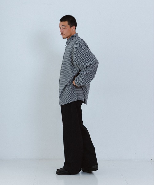 THE BOLDMAN（ザ ボールドマン）の「Loose Wide Shirts / ルーズワイドシャツ（シャツ/ブラウス・メンズ・ブルー/ホワイト/ブラック/ピンク・LARGE/MEDIUM）」の14枚目の写真