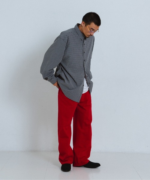 THE BOLDMAN（ザ ボールドマン）の「Loose Wide Shirts / ルーズワイドシャツ（シャツ/ブラウス・メンズ・ブルー/ホワイト/ブラック/ピンク・LARGE/MEDIUM）」の20枚目の写真