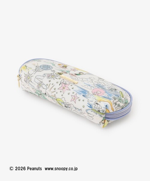 Afternoon Tea(アフタヌーンティー)の「眼鏡ケース/リバティプリント/PEANUTS(メガネ・レディース・ホワイト・ONE SIZE)」の3枚目の写真