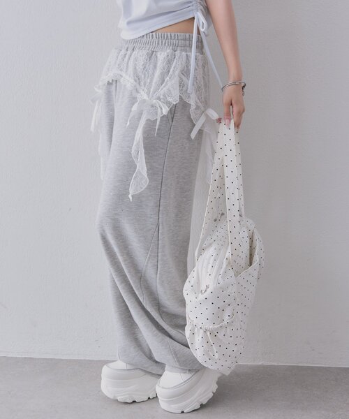 OLIVE des OLIVE(オリーブデオリーブ)の「My Select パンツ(その他パンツ・レディース・トップグレー/ピンク/ブラック・FREE)」の22枚目の写真