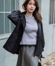 ANY SIS（エニィスィス）の「撥水フーディショート ブルゾン（ブルゾン）」