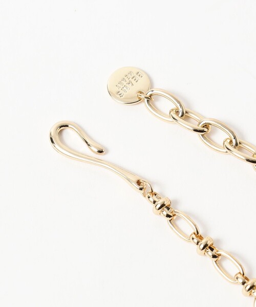 BEAMS HEART(ビームスハート)の「ロゴプレート チェーンブレスレット(ブレスレット・レディース・その他/ゴールド/シルバー・ONE SIZE)」の9枚目の写真