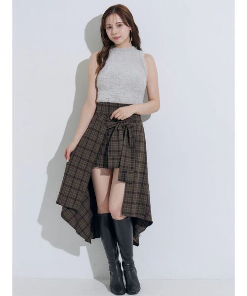 MERCURYDUO(マーキュリーデュオ)の「ストレッチロングブーツ(ブーツ・レディース・ブラック/ブラウン・36/38)」の11枚目の写真