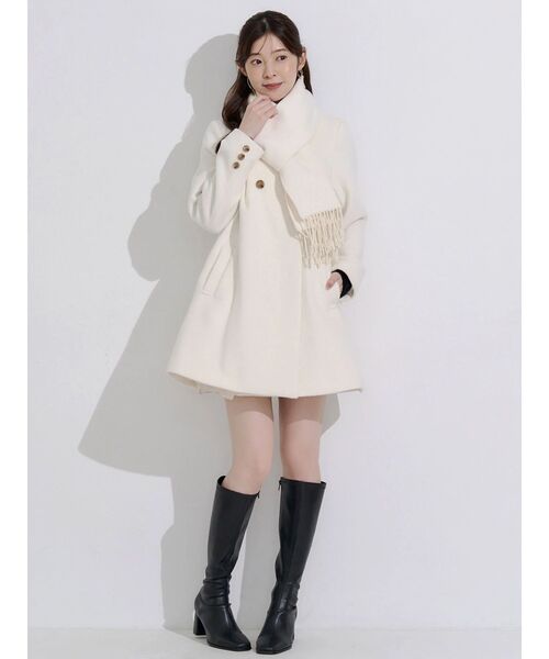 MERCURYDUO(マーキュリーデュオ)の「ストレッチロングブーツ(ブーツ・レディース・ブラック/ブラウン・36/38)」の17枚目の写真