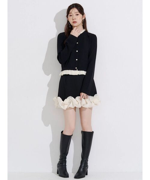 MERCURYDUO(マーキュリーデュオ)の「ストレッチロングブーツ(ブーツ・レディース・ブラック/ブラウン・36/38)」の18枚目の写真