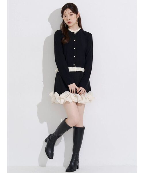 MERCURYDUO(マーキュリーデュオ)の「ストレッチロングブーツ(ブーツ・レディース・ブラック/ブラウン・36/38)」の19枚目の写真