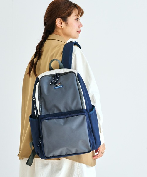 BALMORAL(バルモラル)の「BALMORAL 大容量・多収納リュックサック 撥水 30L(バックパック/リュック・レディース・ネイビー系/スモークピンク/その他1/ダークグレー/ブラック/グレイッシュベージュ・FREE)」の12枚目の写真