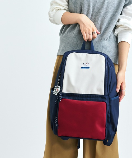 BALMORAL(バルモラル)の「BALMORAL 大容量・多収納リュックサック 撥水 30L(バックパック/リュック・レディース・ネイビー系/スモークピンク/その他1/ダークグレー/ブラック/グレイッシュベージュ・FREE)」の7枚目の写真