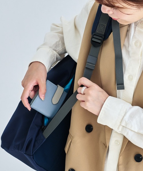 BALMORAL(バルモラル)の「BALMORAL 大容量・多収納リュックサック 撥水 30L(バックパック/リュック・レディース・ネイビー系/スモークピンク/その他1/ダークグレー/ブラック/グレイッシュベージュ・FREE)」の8枚目の写真