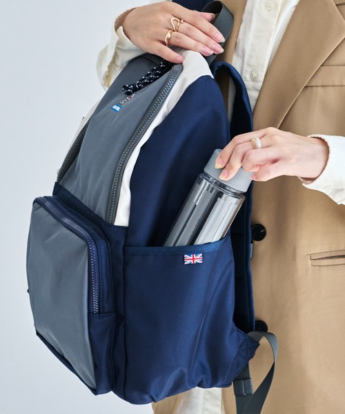 BALMORAL(バルモラル)の「BALMORAL 大容量・多収納リュックサック 撥水 30L(バックパック/リュック・レディース・ネイビー系/スモークピンク/その他1/ダークグレー/ブラック/グレイッシュベージュ・FREE)」の9枚目の写真