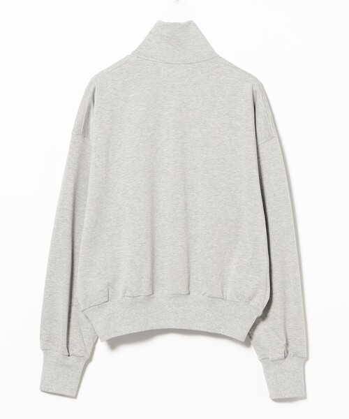 Demi-Luxe BEAMS（デミルクス ビームス）の「ハーフジップ 裏毛 プルオーバー（Tシャツ/カットソー・レディース・グレー/ブラック・ONE SIZE）」の22枚目の写真