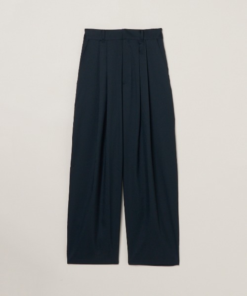 three dots(スリードッツ)の「グロッシーツイル パンツ(その他パンツ・レディース・パープル/ダークネイビー/マルチ・SMALL/MEDIUM)」の2枚目の写真