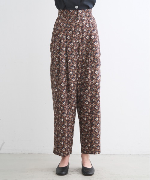 three dots(スリードッツ)の「グロッシーツイル パンツ(その他パンツ・レディース・パープル/ダークネイビー/マルチ・SMALL/MEDIUM)」の17枚目の写真