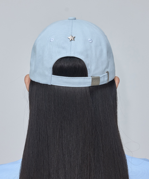 RONRON(ロンロン)の「LACE RIBBON APPLIQUE BALL CAP SOFT BLUE(キャップ・レディース・その他・FREE)」の4枚目の写真