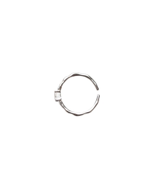 LOVE POMME POMME(ラブポムポム)の「Square Metal Ring(リング・レディース・シルバー・FREE)」の2枚目の写真