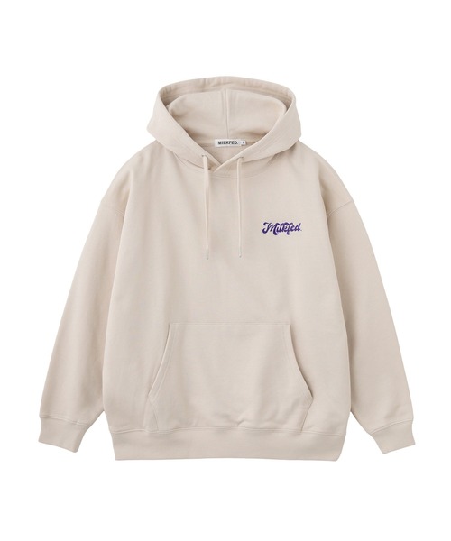 MILKFED.（ミルクフェド）の「LEOPARD PRINT CHERRY PATCH SWEAT HOODIE（パーカー・レディース・ブラック/オフホワイト/ライトパープル・M/L）」の18枚目の写真