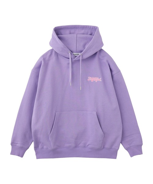 MILKFED.（ミルクフェド）の「LEOPARD PRINT CHERRY PATCH SWEAT HOODIE（パーカー・レディース・ブラック/オフホワイト/ライトパープル・M/L）」の11枚目の写真