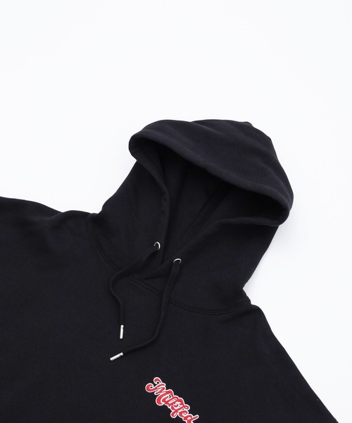 MILKFED.（ミルクフェド）の「LEOPARD PRINT CHERRY PATCH SWEAT HOODIE（パーカー・レディース・ブラック/オフホワイト/ライトパープル・M/L）」の15枚目の写真