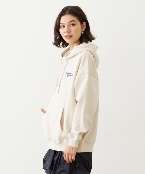 MILKFED.（ミルクフェド）の「LEOPARD PRINT CHERRY PATCH SWEAT HOODIE（パーカー・レディース・ブラック/オフホワイト/ライトパープル・M/L）」の22枚目の写真