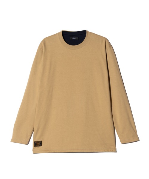 glamb(グラム)の「Staple Reversible Cutsew / ステープルリバーシブルカットソー(Tシャツ/カットソー・メンズ・ブルー/ホワイト/ネイビー・L/M/S)」の18枚目の写真