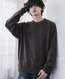 GRANCY】Pierced Damage Knit / ピアスダメージニット（ニット