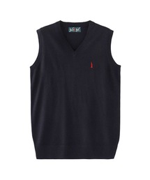 EASTBOY | ベスト ウール混 12G 制服 スクール ニット 中学生 高校生(ベスト)