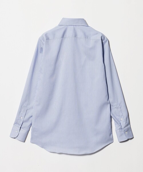 A DAY IN THE LIFE UNITED ARROWS(アデイインザライフユナイテッドアローズ)の「ツイルストライプ セミワイドカラー レギュラーフィットシャツ-イージーケア-<A DAY IN THE LIFE>(シャツ/ブラウス・メンズ・ライトブルー・40cm/38cm/42cm/39cm/41cm/37cm)」の3枚目の写真