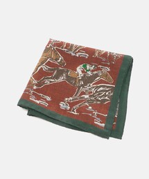 ARCURI（アルクーリ）の「＜ARCURI＞ホース プリント チーフ（ポケットチーフ）」