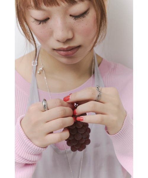 thinkto（シンクト）の「サージカルウェーブリング（リング・レディース・シルバー・#7）」の9枚目の写真