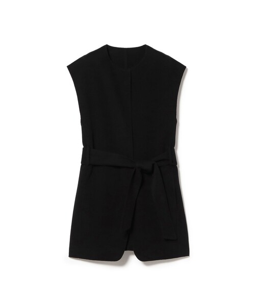 Demi-Luxe BEAMS（デミルクス ビームス）の「ウールカシミヤ リバー ジレ（ベスト・レディース・ブラウン系その他4/ブラック・ONE SIZE）」の11枚目の写真