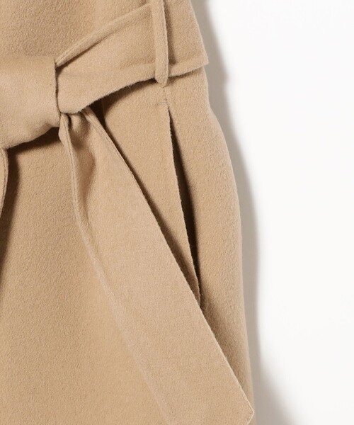 Demi-Luxe BEAMS（デミルクス ビームス）の「ウールカシミヤ リバー ジレ（ベスト・レディース・ブラウン系その他4/ブラック・ONE SIZE）」の17枚目の写真