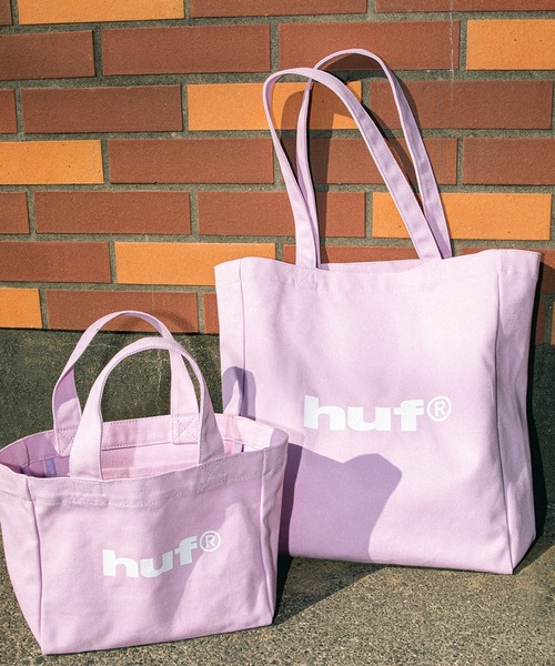 HUF(ハフ)の「huf eightynine MINI TOTE BAG(トートバッグ・メンズ・ライラック/ブラック/ブルー/ライトグレー・O/S)」の20枚目の写真
