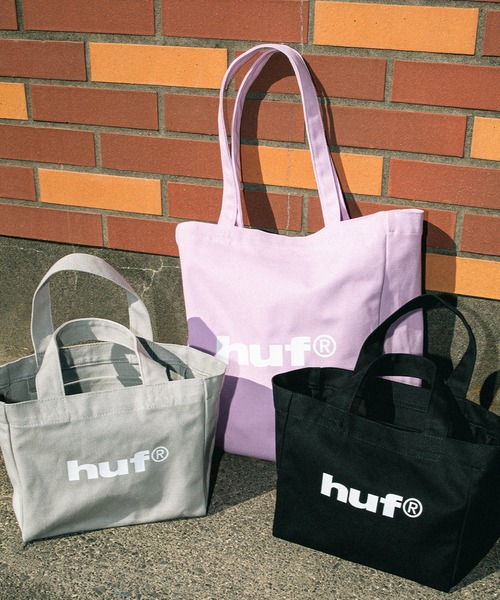 HUF(ハフ)の「huf eightynine MINI TOTE BAG(トートバッグ・メンズ・ライラック/ブラック/ブルー/ライトグレー・O/S)」の21枚目の写真