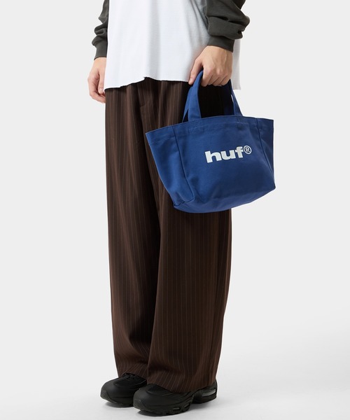 HUF(ハフ)の「huf eightynine MINI TOTE BAG(トートバッグ・メンズ・ライラック/ブラック/ブルー/ライトグレー・O/S)」の10枚目の写真