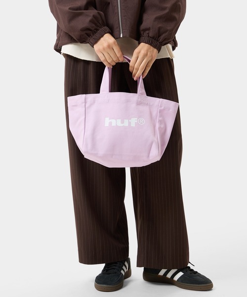 HUF(ハフ)の「huf eightynine MINI TOTE BAG(トートバッグ・メンズ・ライラック/ブラック/ブルー/ライトグレー・O/S)」の12枚目の写真